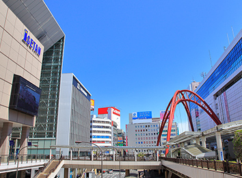 「立川」駅