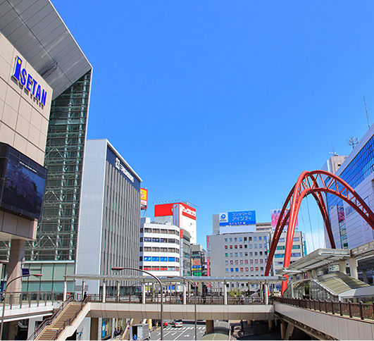 「立川」駅